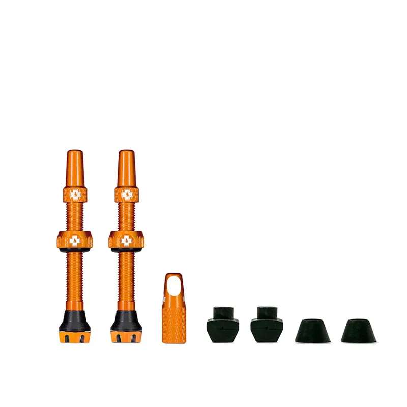 Muc-Off Tubeless Valves//Orange