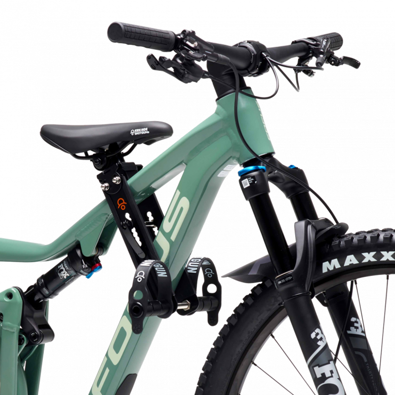 Kids Ride Shotgun CHILD BIKE SEAT BLACK