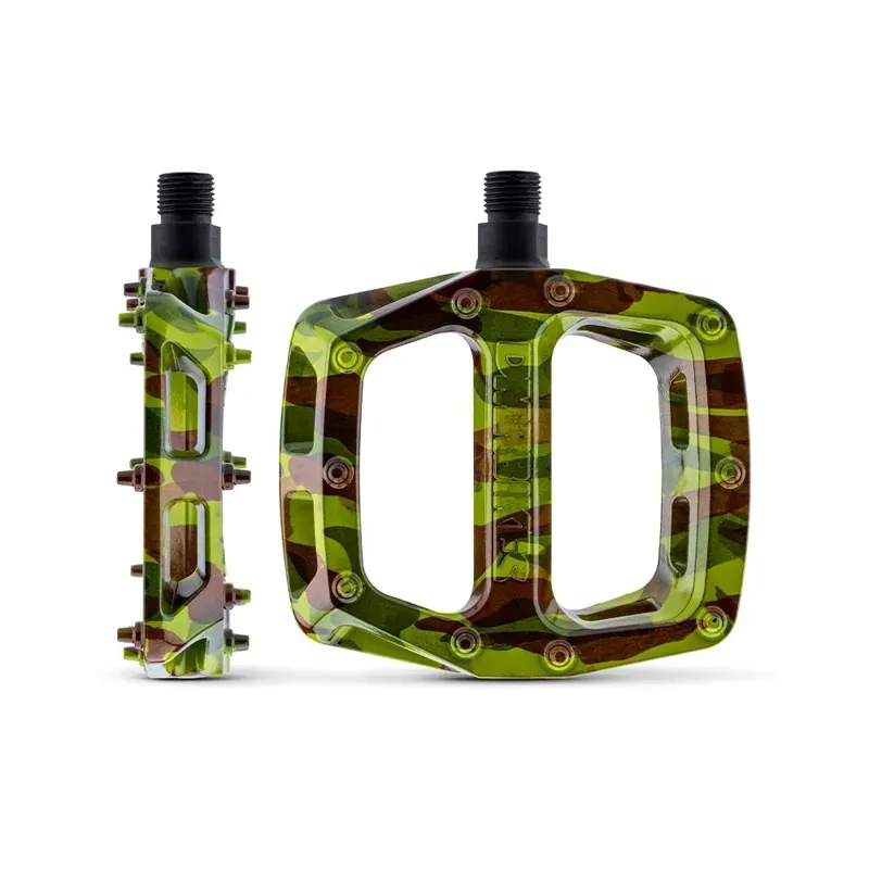 DMR V6 PEDAL GREEN CAMO
