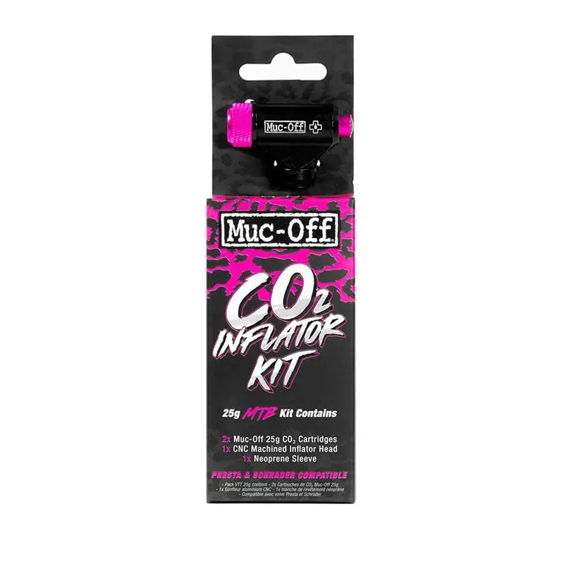 Muc-Off 25g MTB CO2 Inflator Kit
