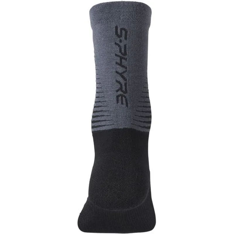 SOCKS S-PHYRE Merino BK/GY-2