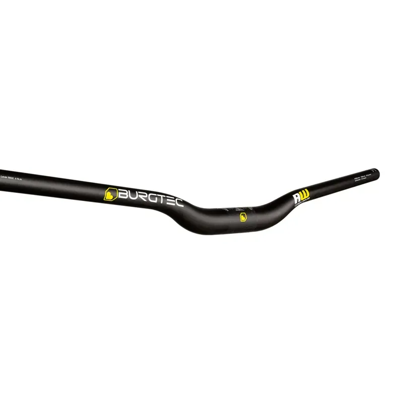 Burgtec Ride Wide 30/800mm Carbon Enduro Riser Bar in Black