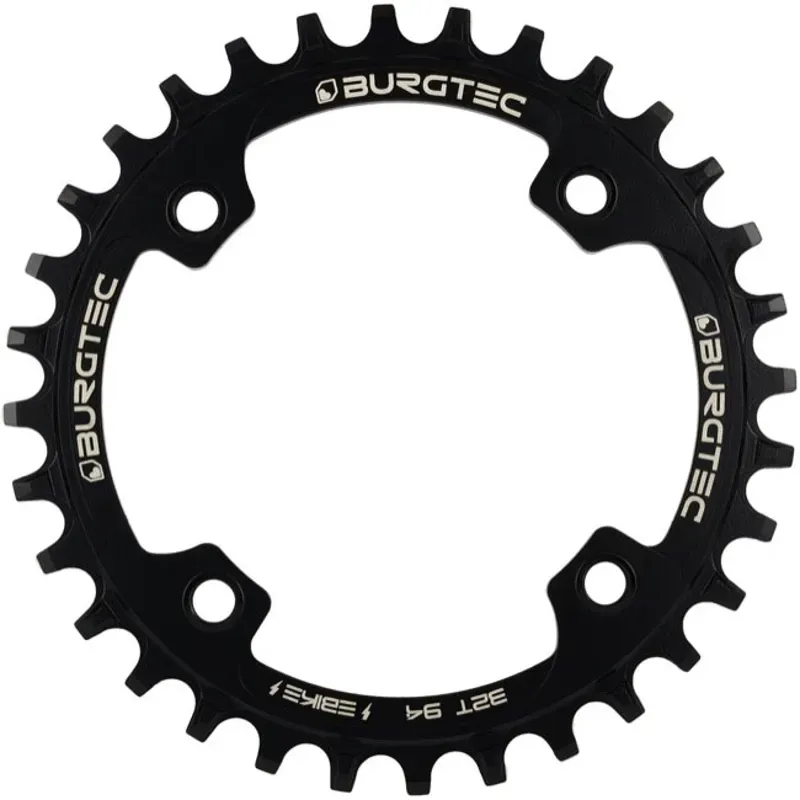 Burgtec SRAM 94mm BCD eBike Steel Thick Thin 32T Chainring in Black