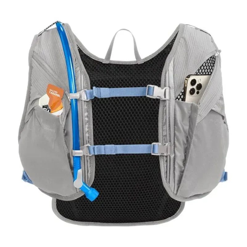 Camelbak Women's Chase Race 4l Hydration Vest w/1.5L Reservoir in Vapor Blue-4
