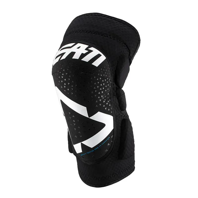 Leatt 3DF 5.0 Jr Medium Knee Guard in Black/White