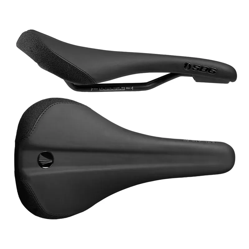 SDG Bel Air 3.0 Traditional Steel Saddle in Black