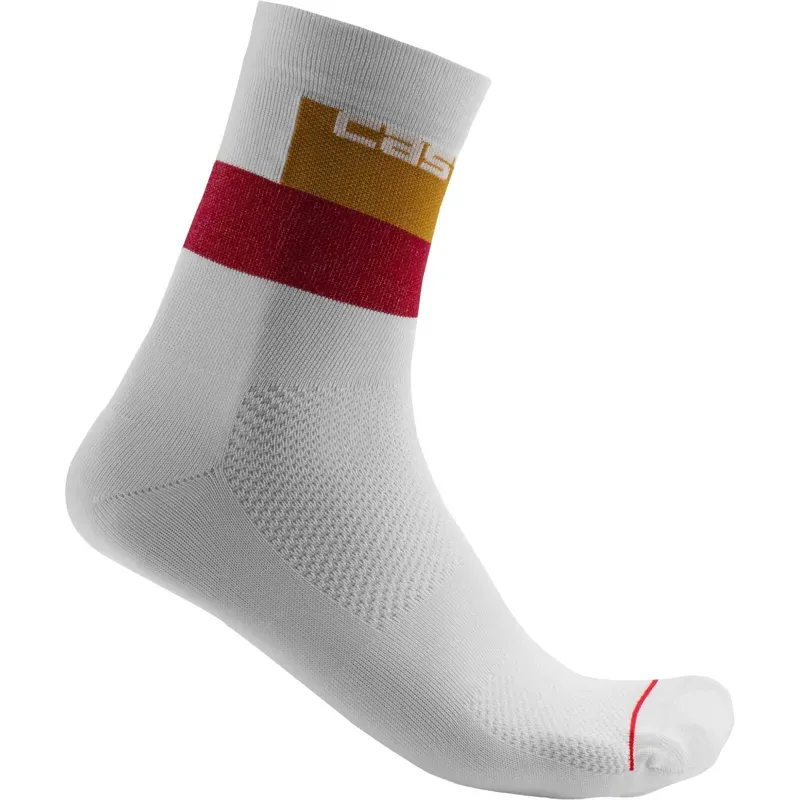Castelli Blocco 15 Socks in Ivory
