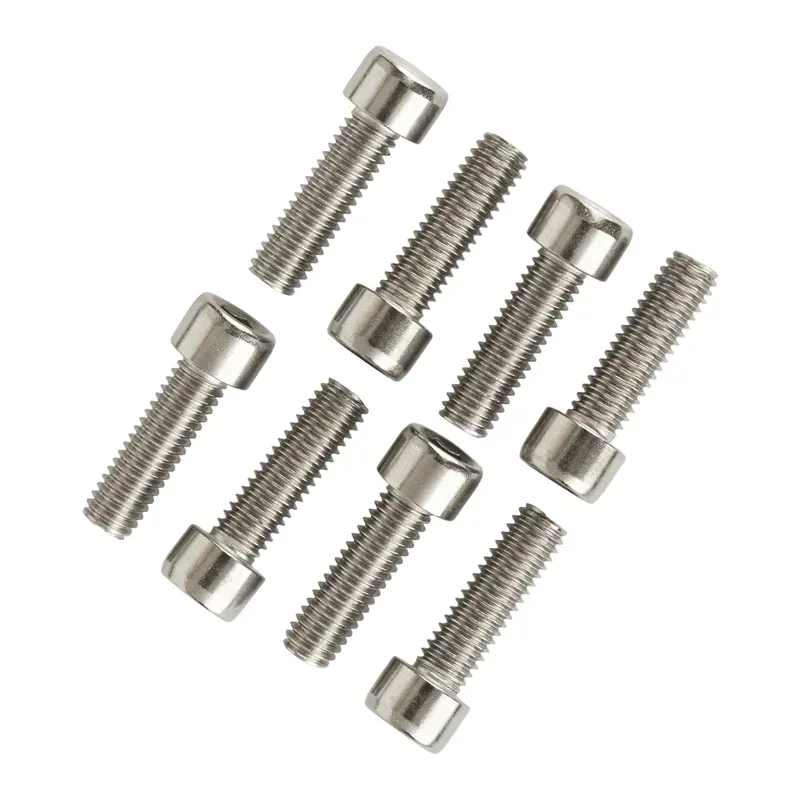 Burgtec Direct Mount MK3 Stem Bolt Kit in Silver