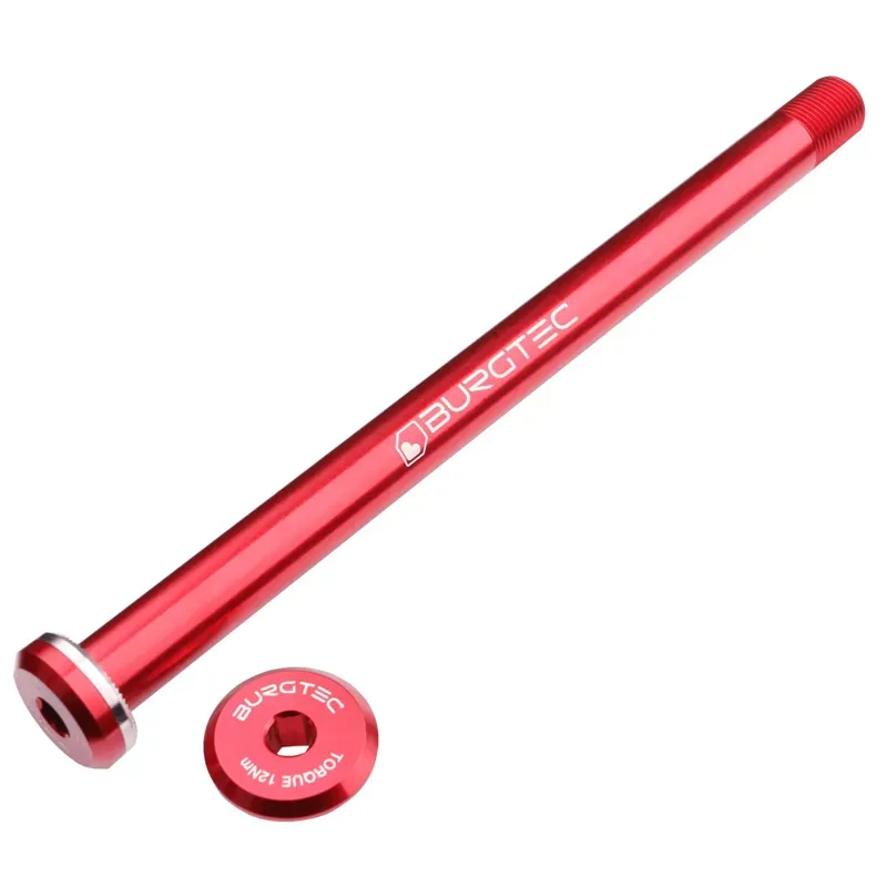 Burgtec Santa Cruz 168.5mm Rear Axle in Race Red