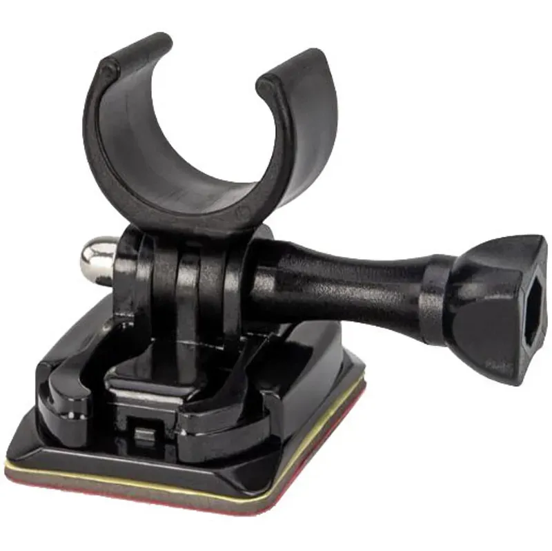 Exposure Lights Curved Adhesive Helmet Mount Kit in Black