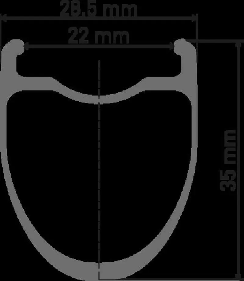 WHEL DT ERC11 35mm C DB RR Shim Black 700c-2