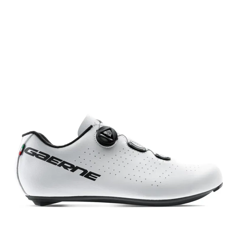 Gaerne Sprint Road Cycling Shoes 2025: MATT WHITE 4