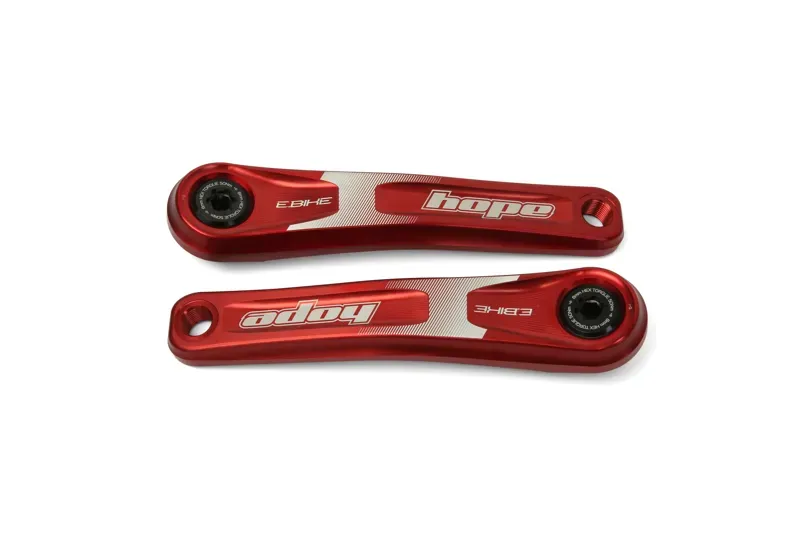 Hope E-Bike 155mm Crankset Red