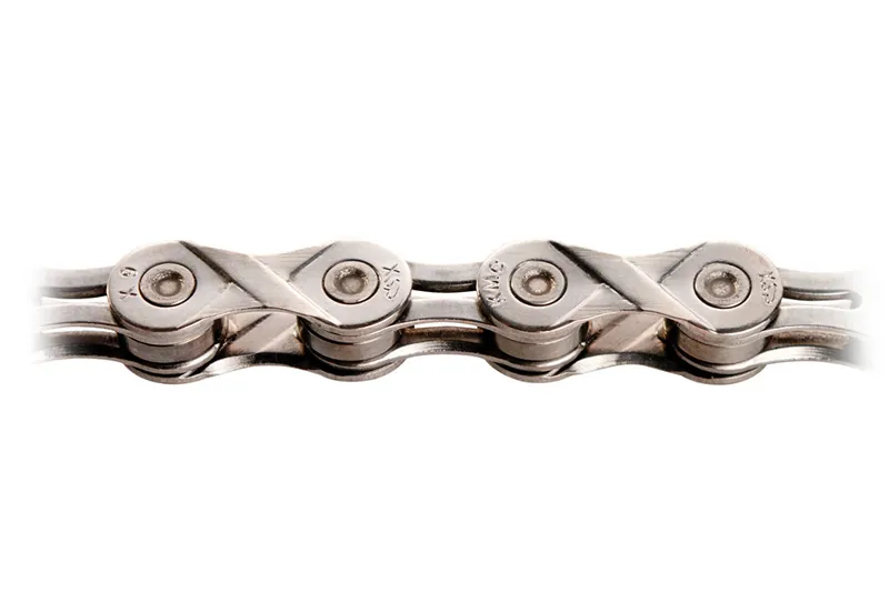 KMC X9L 116 Link 9-Speed Chain in Silver
