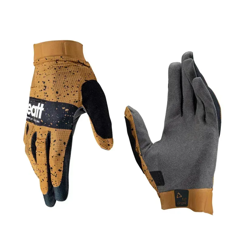 Leatt GripR MTB 1.0 Glove in Rust