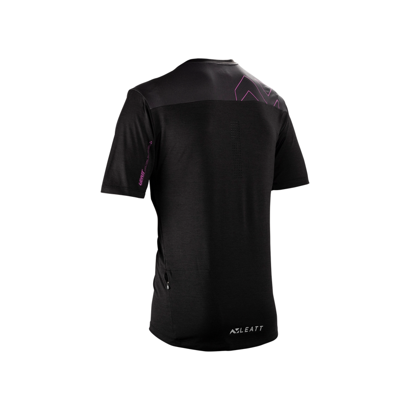 Leatt Trail 1.0 MTB Jersey 2025 in Black-2
