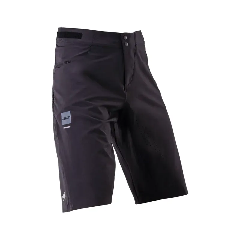 Leatt Trail 2.0 MTB Shorts in Ghost Black