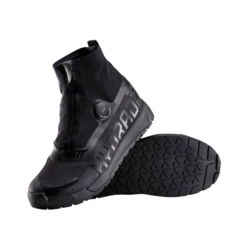 Leatt HydraDri ProFlat 7.0 Boa Shoes in Black