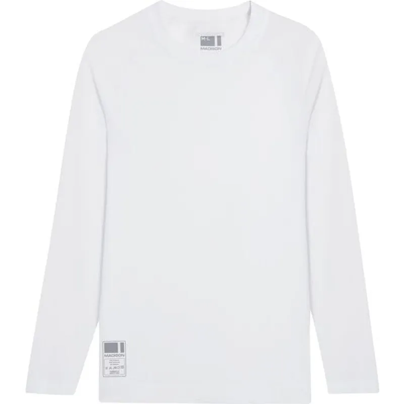 Madison Isoler Mesh L/S Men's Baselayer in White