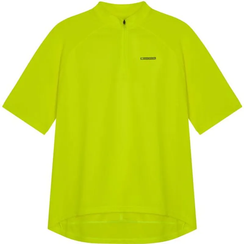 Madison Freewheel SS Jersey in Hi-Viz Yellow