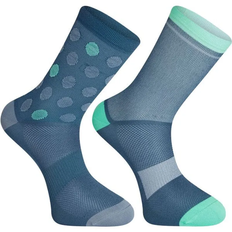 Madison Sportive Mid 2PK Socks in Blue