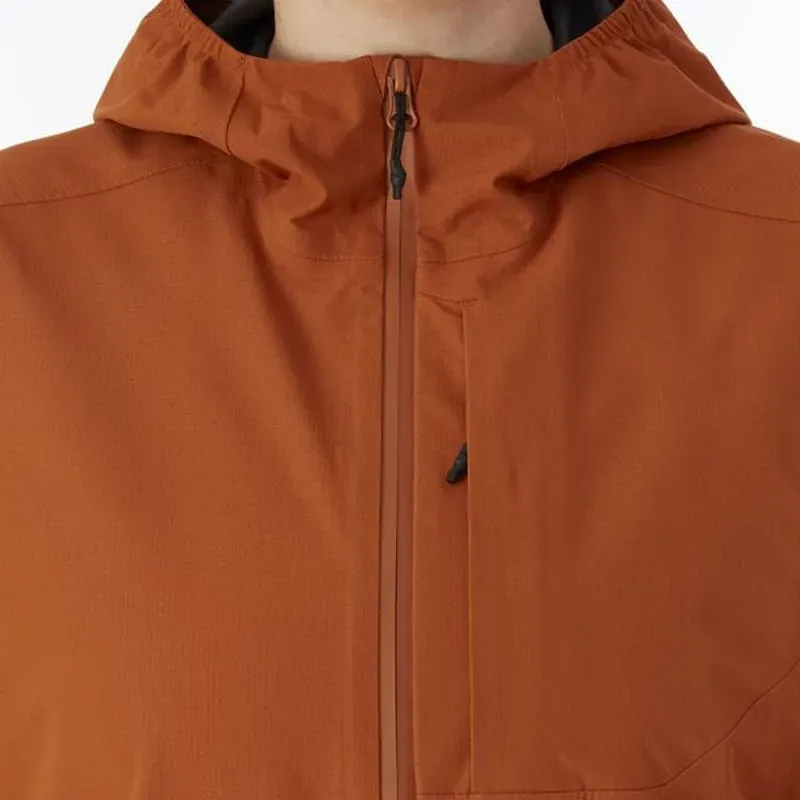 Madison Roam Women's 2-Layer Waterproof Jacket In Rust Orange-2