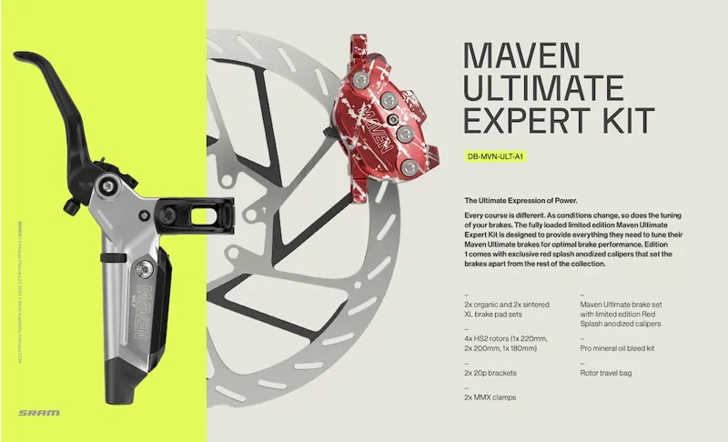 SRAM DISC BRAKE MAVEN ULTIMATE STEALTH-2