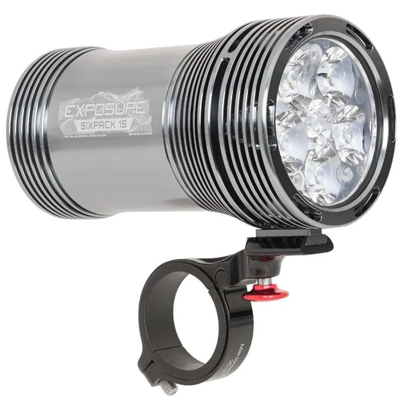 EXPOSURE SIX PACK MK15 GUN METAL BLACK 6000 lumens
