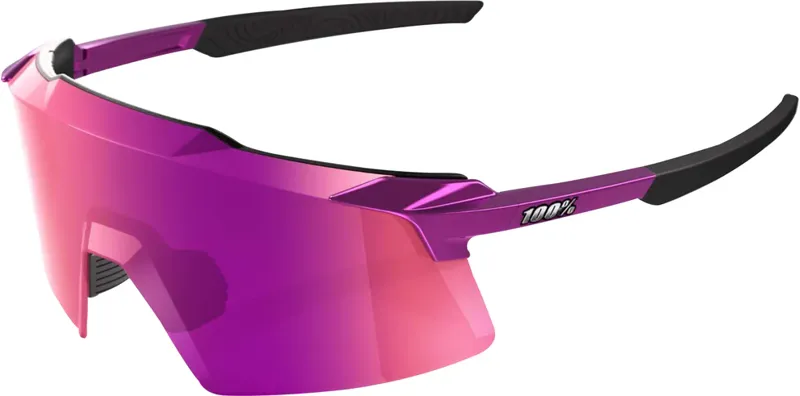 100% AEROCRAFT - GLOSS PURPLE CHROME - HiPER PURPLE MIRROR LENS
