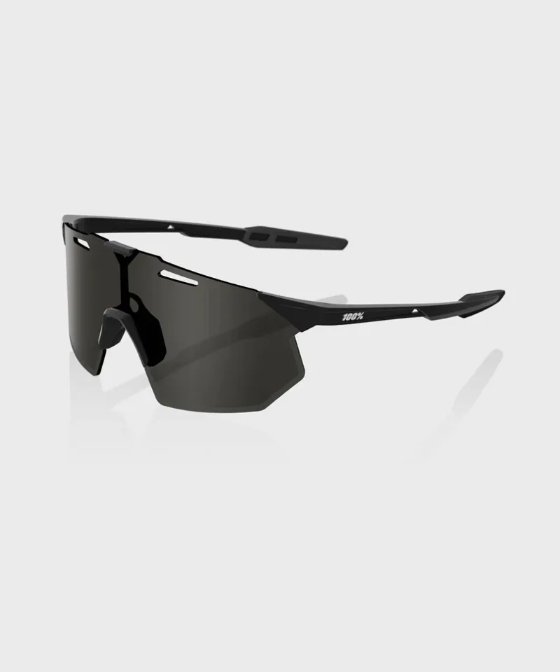 100%HYPERCRAFT SQ MATTE BLACK  - SMOKE LENS