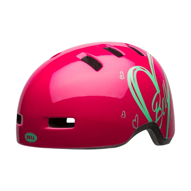 Bell Lil Ripper Children's Helmet 2020: Unisize 48- 55cm ADORE PINK uni48-55cm