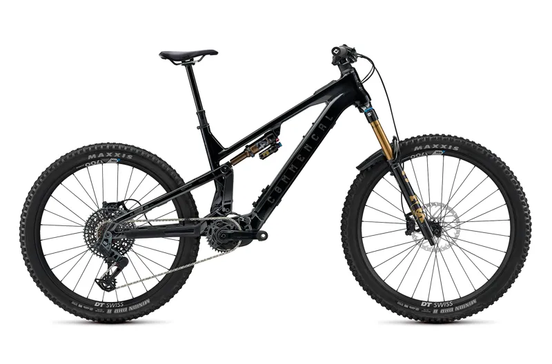COMMENCAL META POWER SX AVINOX SIGNATURE PURE BLACK SIZE LARGE