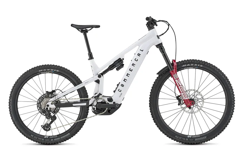 COMMENCAL META POWER SX 800 ROCKSHOX PURE WHITE