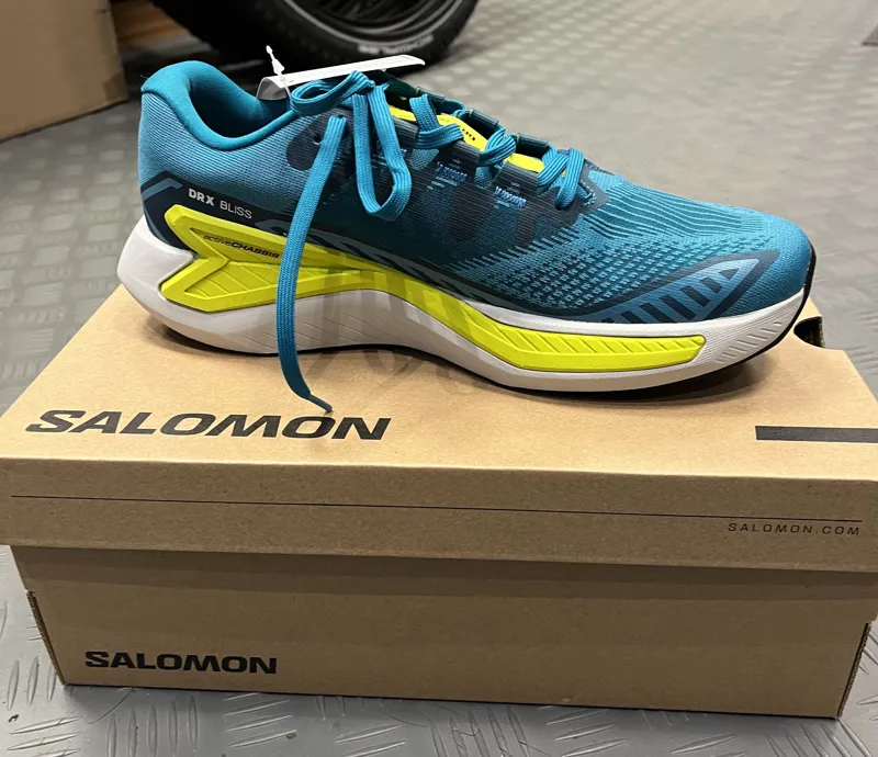 SALOMON DRX BLISS MENS 10.5 TAHITIAN TIDE/SULPHR/GLACIER GREY