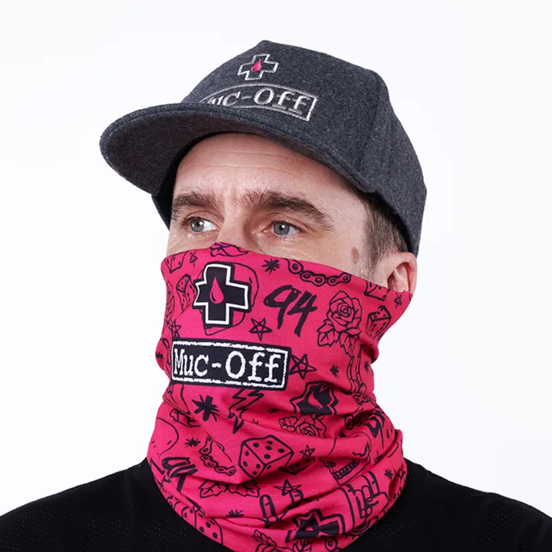 Muc-Off Lightweight Neck Gaiter Pink Punk -