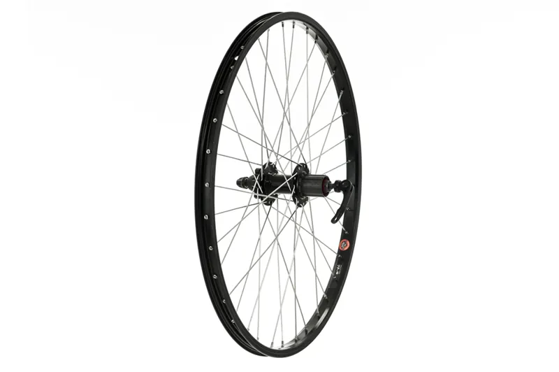 24 X 1.75 Junior Disc Wheel QR Cassette Black rear 14.3
