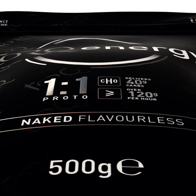 TORQ Proto 1:1 Energy Drink Pouch: NAKED 500g-2