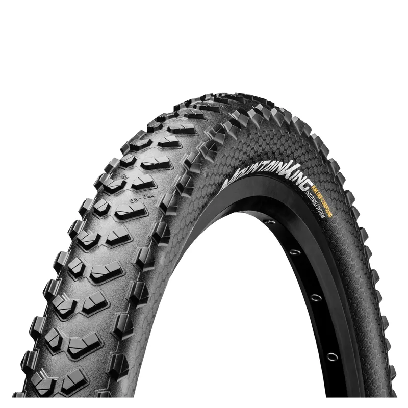 Continental Mountain King Shieldwall Tyre - Foldable Puregrip Compound: 2