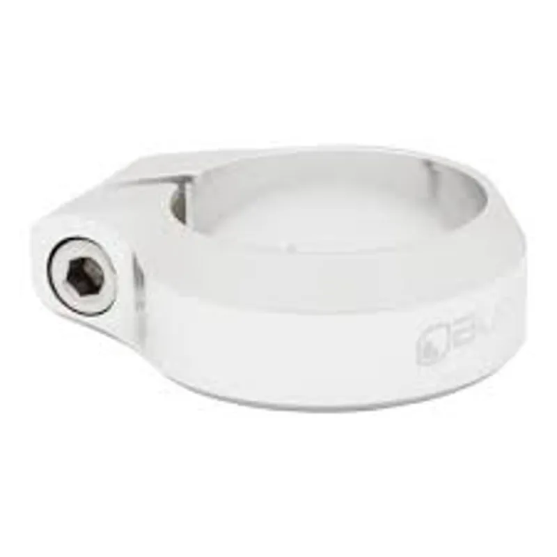 Burgtec Seat clamp 34.9mm silver