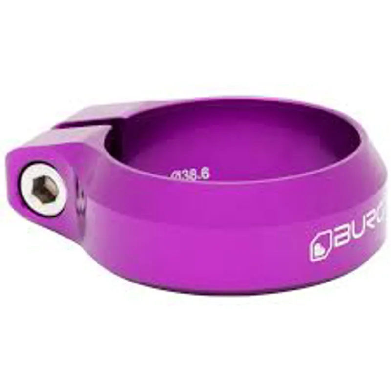Burgtec Seat clamp 34.9mm Purple rain