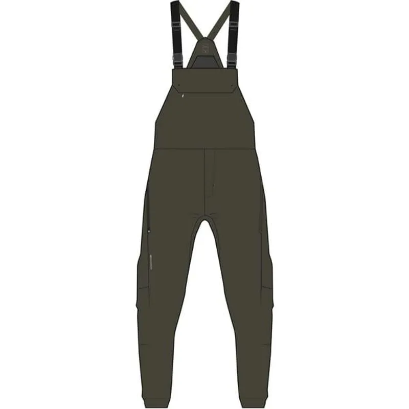 TROUSER DTE 3L Wproof Bib MGN