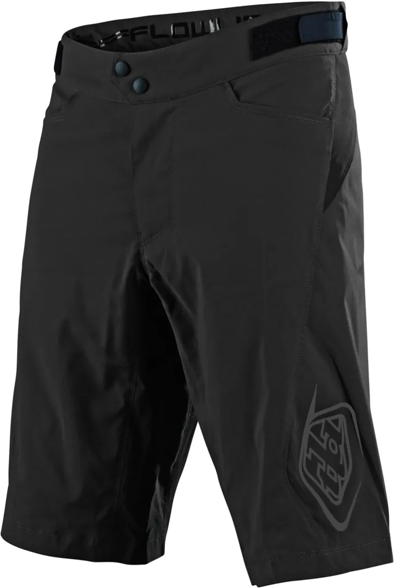 TROY LEE FLOWLINE SHORT SHELL SOLID BLACK 38