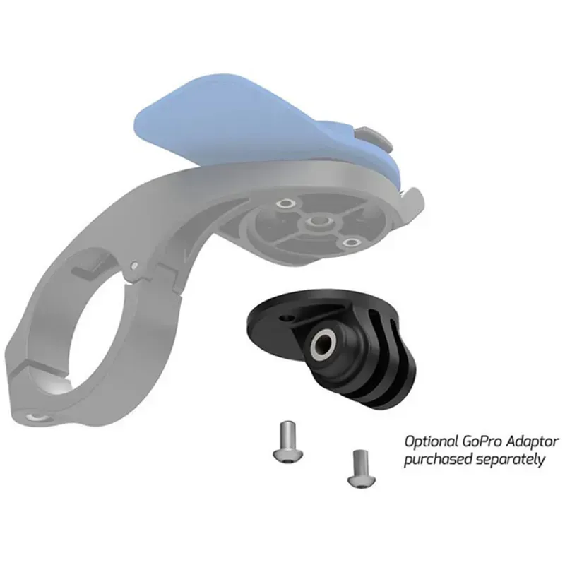 Quad Lock Out Front Mount Cam Adapter in Blue/Black