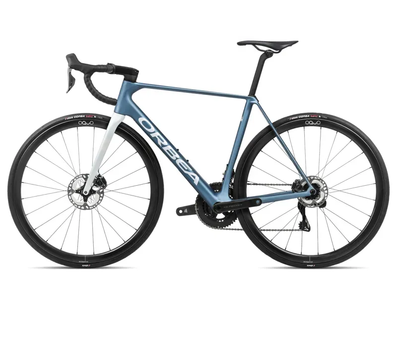 Orbea Orca M20iteam Road Bike In Slate Blue/Halo Silver-1