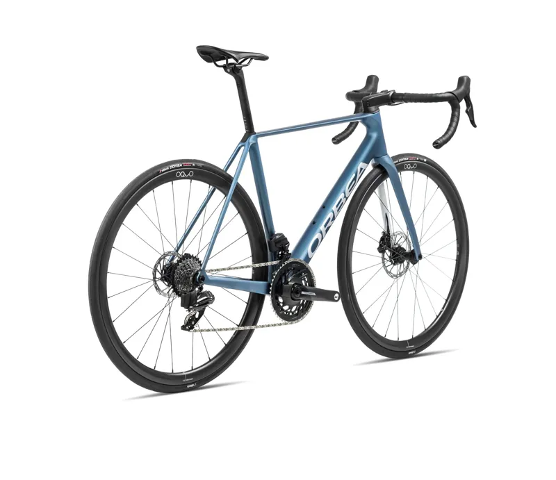 Orbea Orca M20iteam Road Bike In Slate Blue/Halo Silver-3