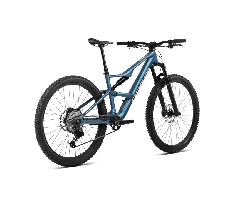 Orbea Occam Sl H30 Mountain Bike In Slate Blue/Orange Cloud-2