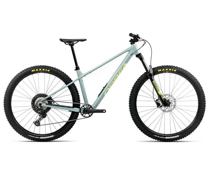 Orbea Laufey H30 Mountain Bike In Blue Stone/Spicy Lime Gloss