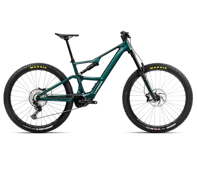 Orbea Rise Lt H20 E-Mountain Bike In Escape Green-Splash Ice Green Gloss