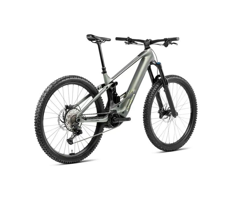 Orbea Wild H10 E-Mountain Bike In Spaceship Green/Black Matt-2