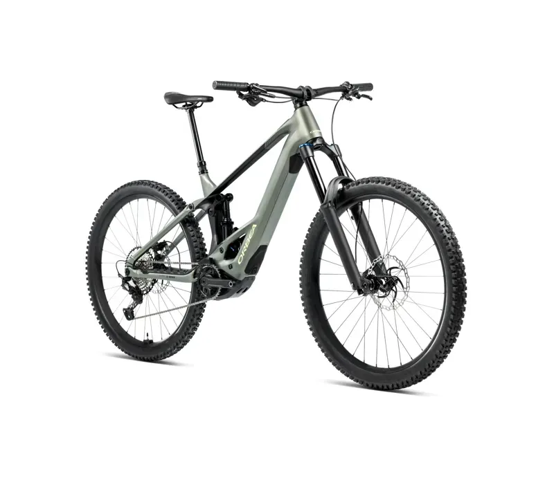 Orbea Wild H10 E-Mountain Bike In Spaceship Green/Black Matt-1